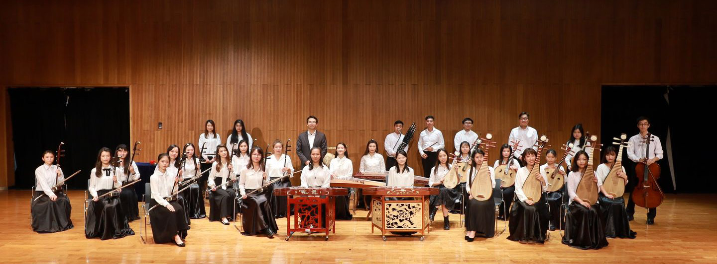 澳門青年中樂團主頁橫額